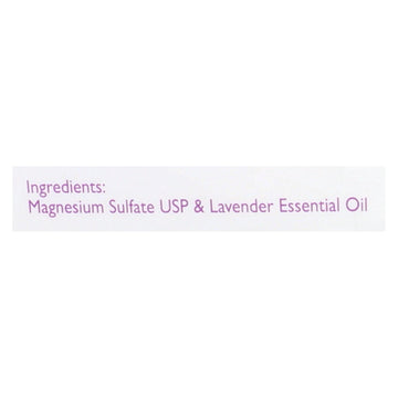 Ultra Epsom - Epson Salt Lavender - 1 Each - 5 Lb - Maras Green