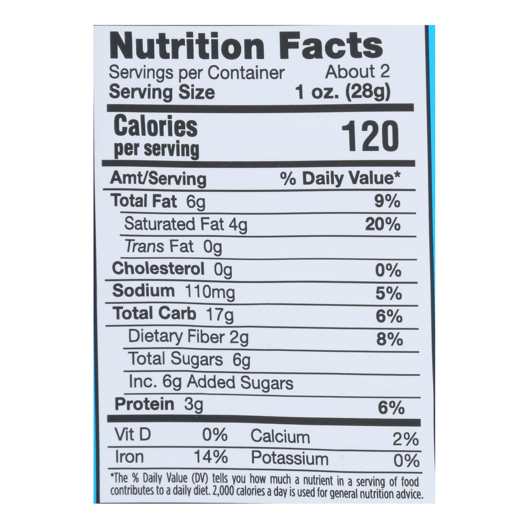 Undercover Quinoa Dark Chocolate + Sea Salt Crispy Quinoa Snack - Case Of 12 - 2 Oz - Maras Green