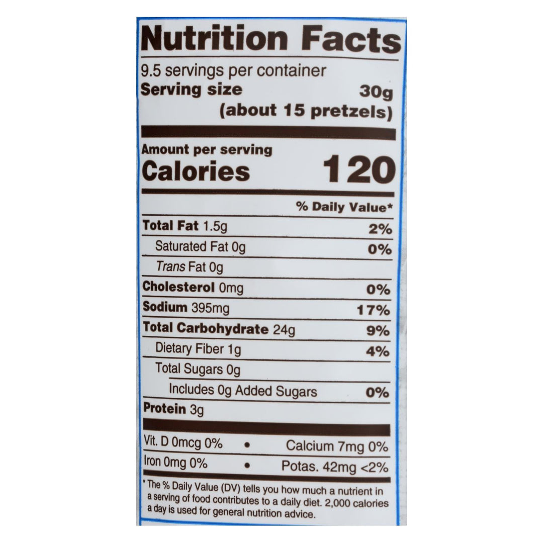 Unique Pretzels - Pretzel Shells - Original - Case Of 12 - 10 Oz. - Maras Green