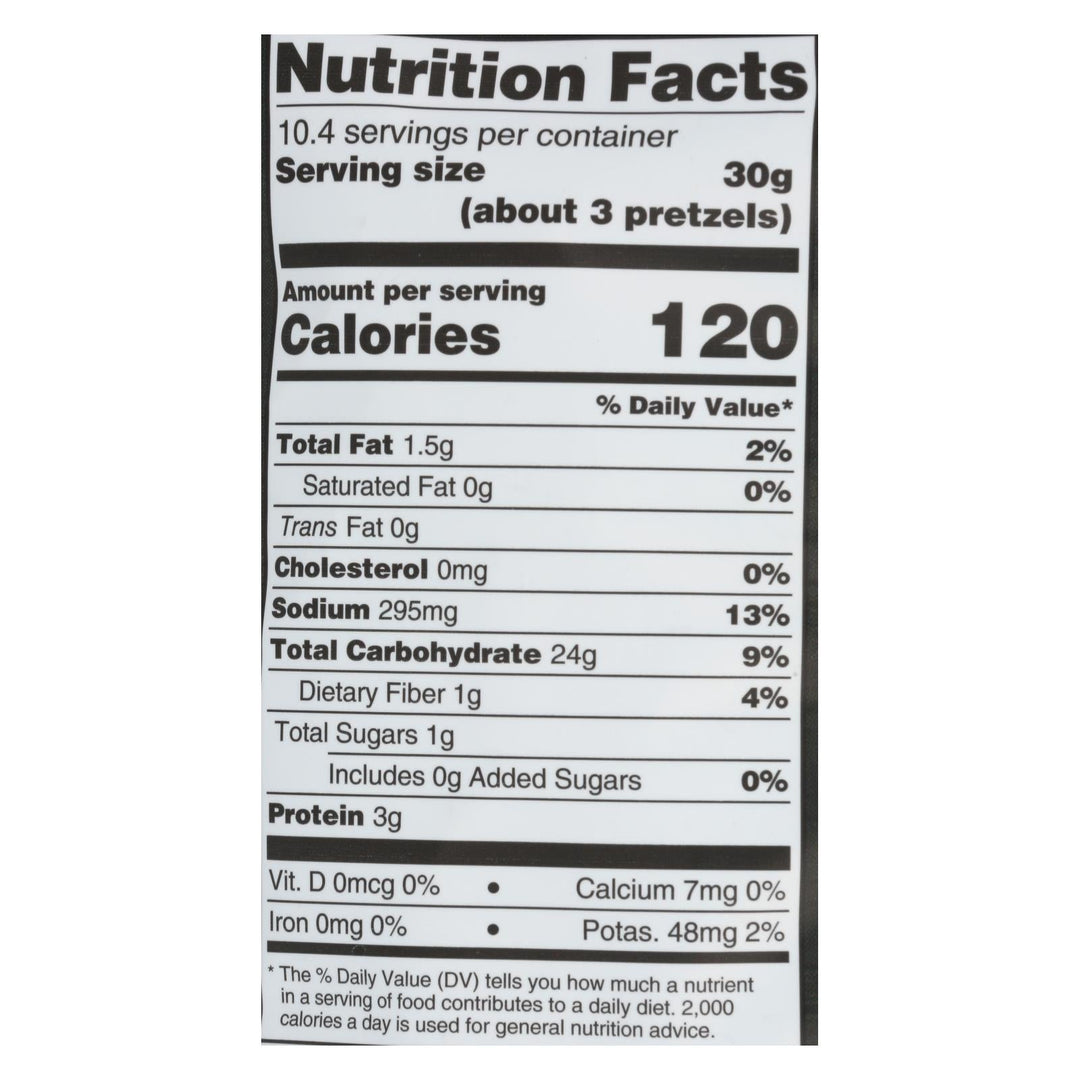 Unique Pretzels - Sourdough Craft Beer Pretzel Rings - Case Of 12 - 11 Oz. - Maras Green