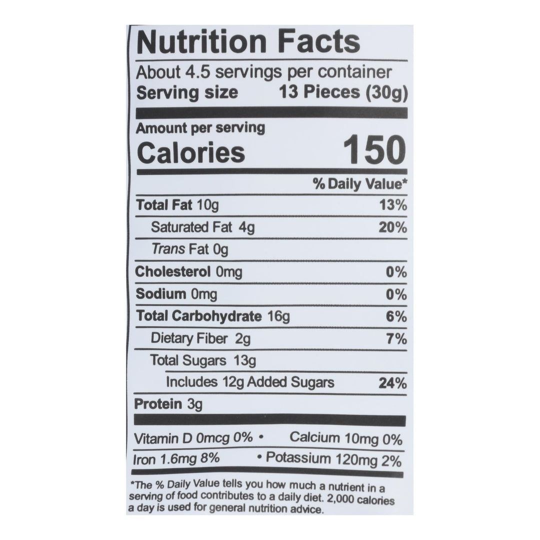 Unreal Dark Chocolate Peanut Gems - Case Of 6 - 5 Oz - Maras Green