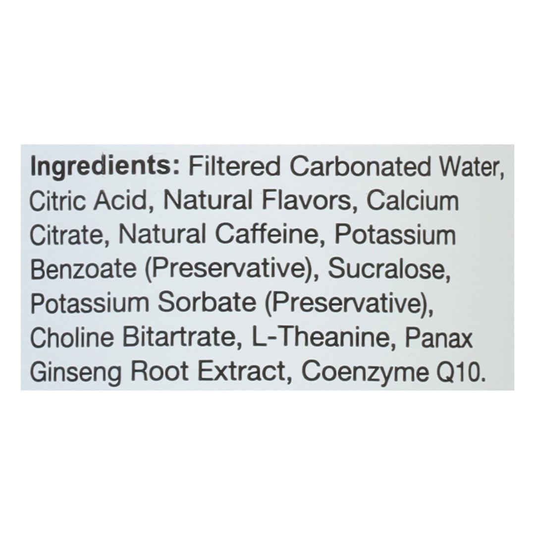 Uptime Energy - Energy Drink Raspberry Lemnad Sugar Free - Case Of 12 - 12 Fz - Maras Green