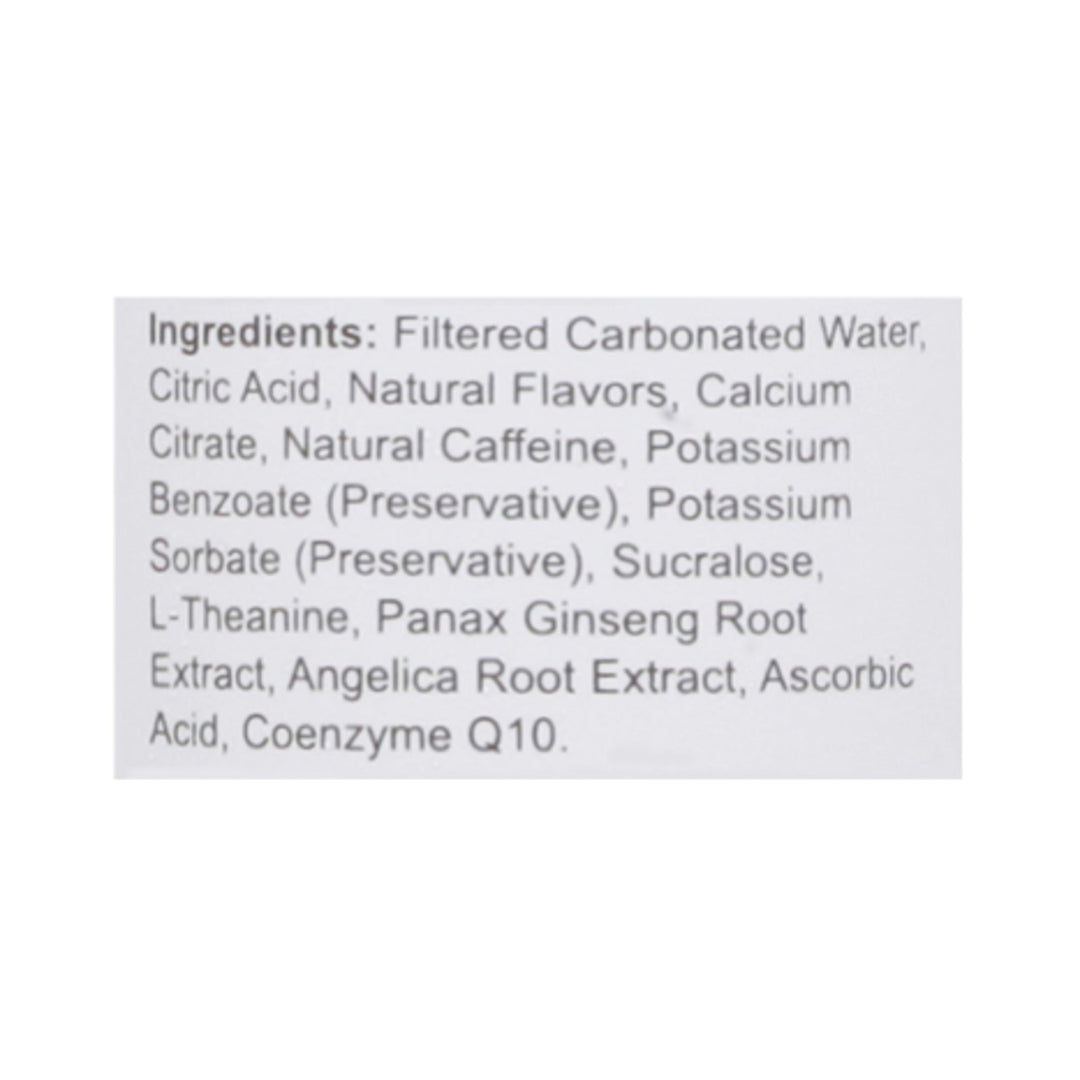 Uptime Energy - Energy Drink Wht Peach Lemon Sugar Free - Case Of 12 - 12 Fz - Maras Green