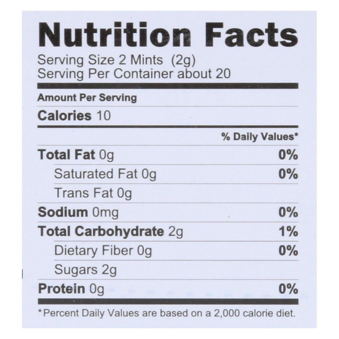Vermints Breath Mints - All Natural - Gingermint - 1.41 Oz - Case Of 6 - Maras Green