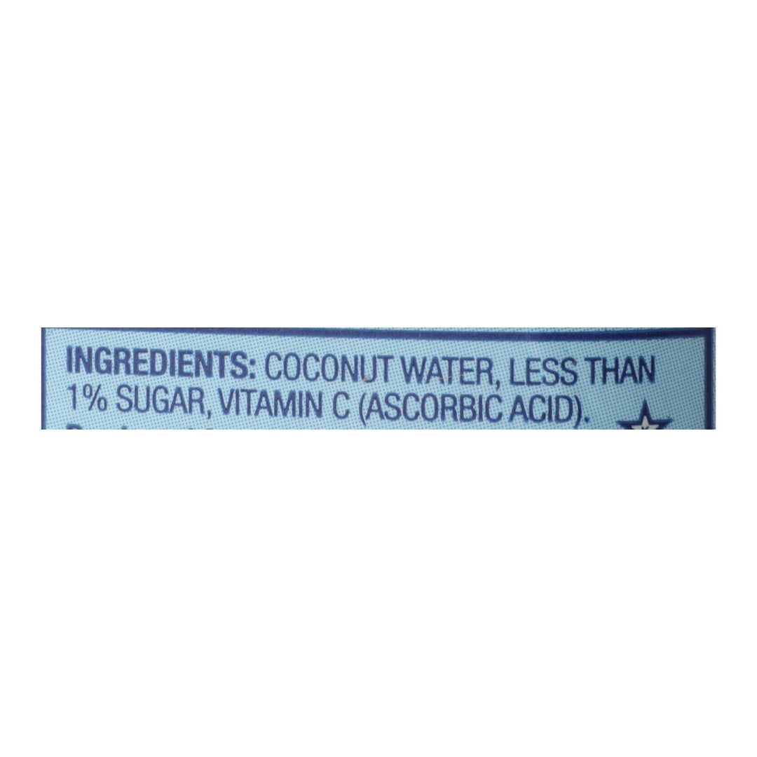 Vita Coco Coconut Water - Pure - Case of 12 - 330 ml - Maras Green