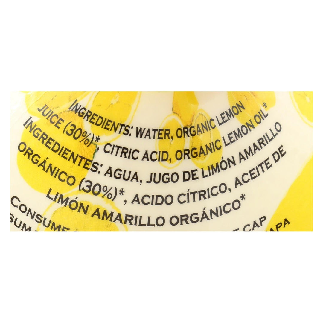 Volcano Lemon Burst Juice - Case Of 12 - 6.7 Oz - Maras Green