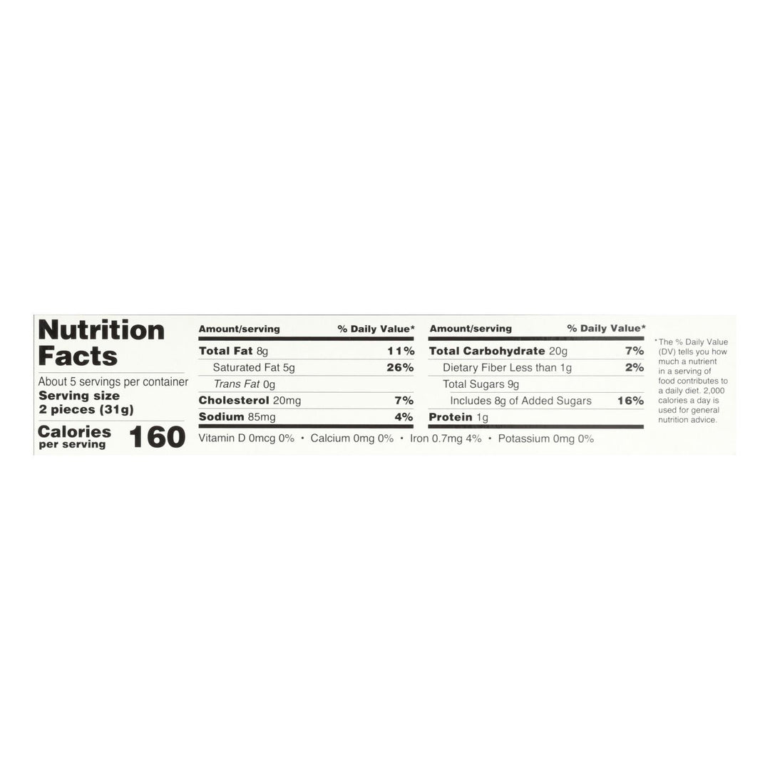 Walkers Shortbread - Chocolate Chip - Case Of 6 - 4.9 Oz. - Maras Green