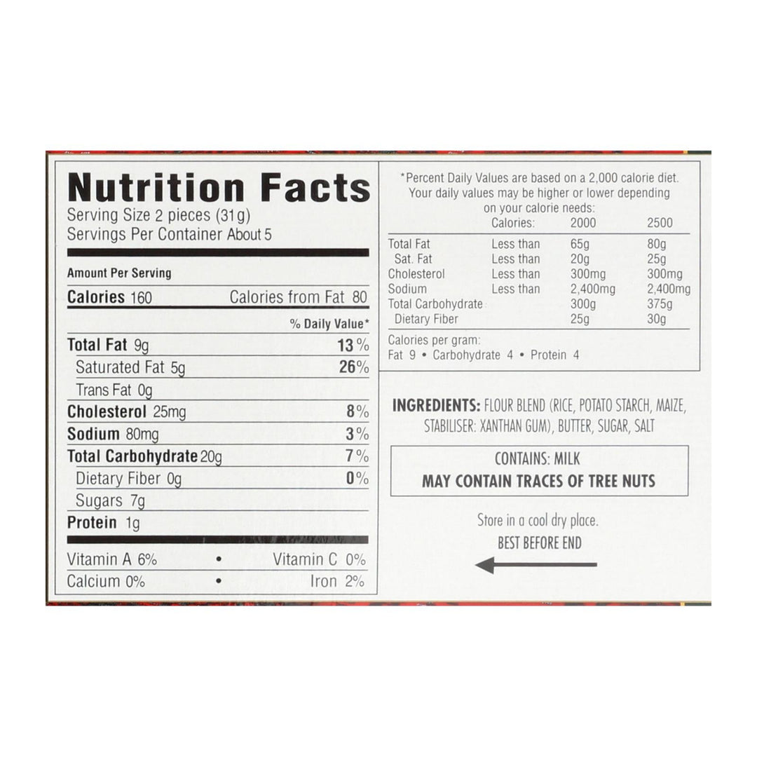 Walkers Shortbread Short Bread Cookies - Round - Case Of 6 - 4.9 Oz. - Maras Green