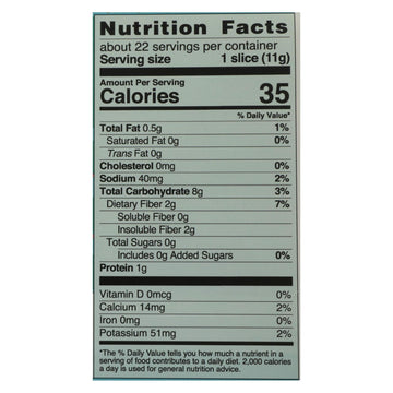 Wasa Crispbread - Crispbread Thin Rye 100 - Case Of 12 - 8.6 Oz - Maras Green