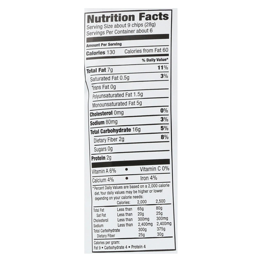 Way Better Snacks Tortilla Chips - Sweet Potato - Case Of 12 - 5.5 Oz. - Maras Green