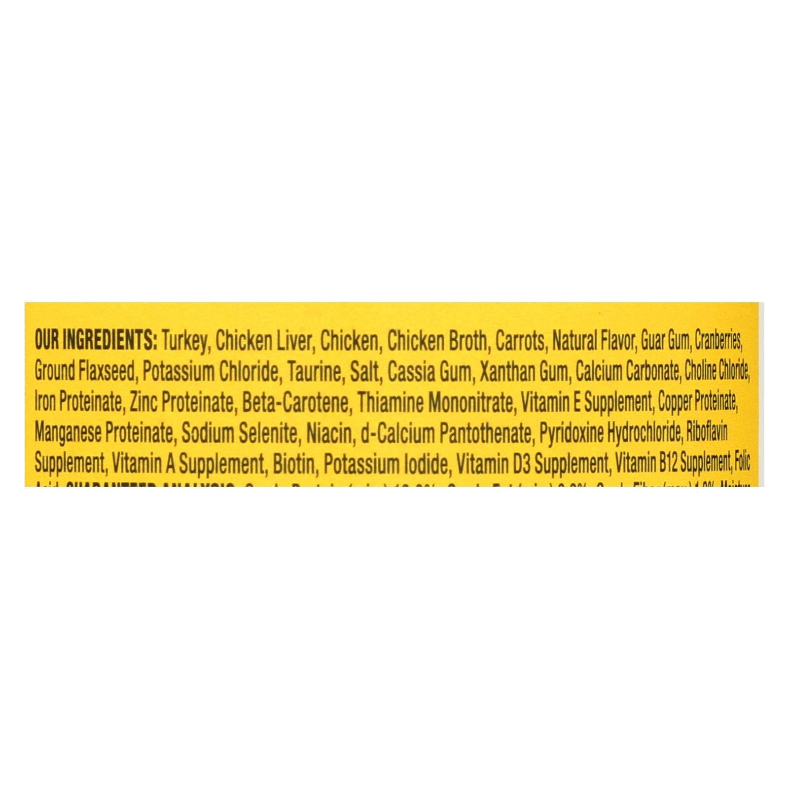 Wellness Pet Products Cat Food - Turkey Recipe - Case Of 24 - 3 Oz. - Maras Green