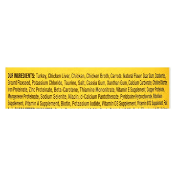 Wellness Pet Products Cat Food - Turkey Recipe - Case Of 24 - 3 Oz. - Maras Green