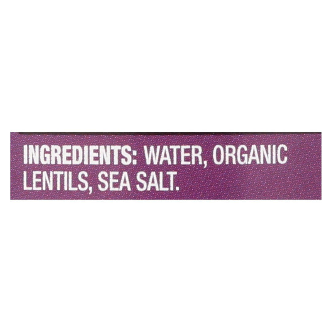 Westbrae Foods Organic Lentils Beans - Case Of 12 - 15 Oz. - Maras Green