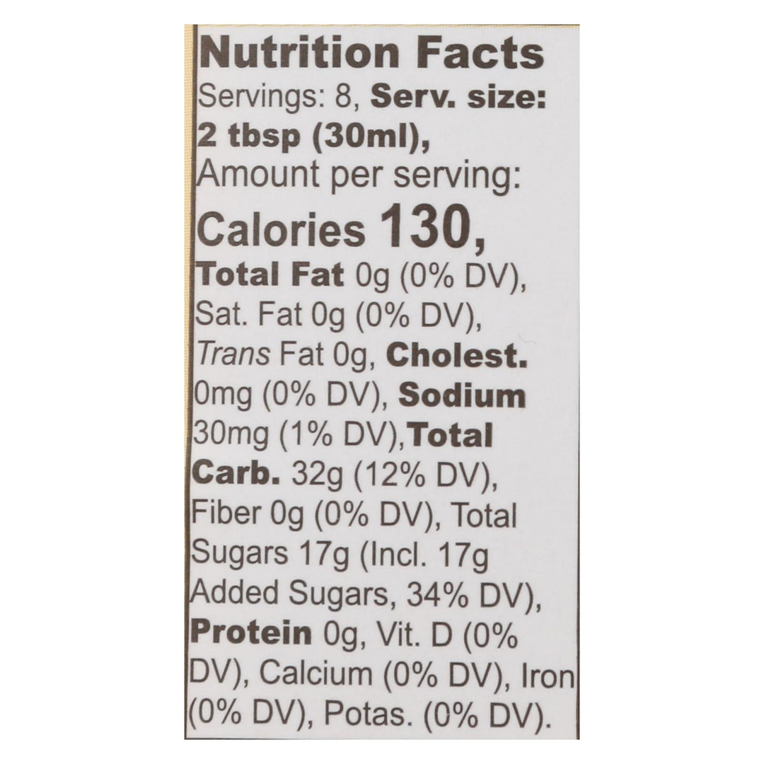 Wholesome Sweeteners Light Corn Syrup - Liquid Sweetener - Case Of 6 - 11.2 Oz. - Maras Green