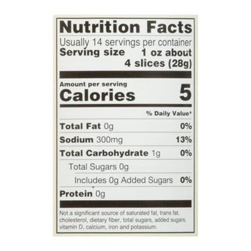 Wickles Dill Chips - Case Of 6 - 24 Oz - Maras Green