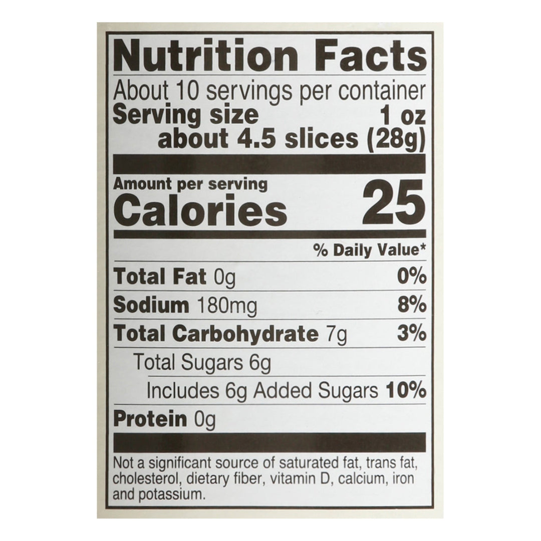 Wickles Pickle Chips - Case Of 6 - 16 Oz - Maras Green