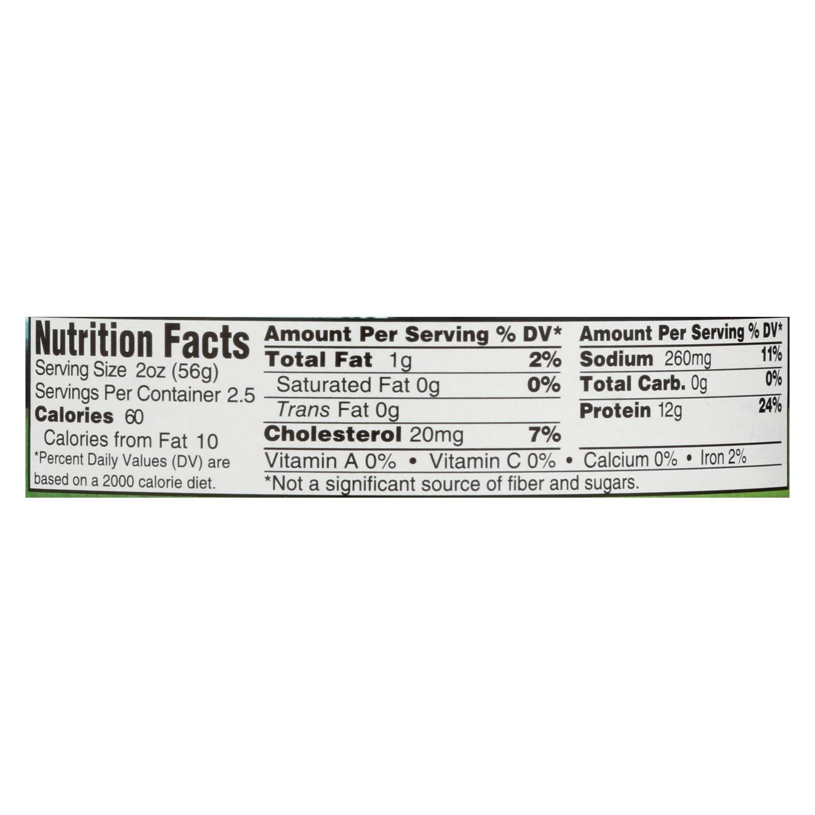 Wild Planet Organic Canned Chicken Breast - Roasted - Case Of 12 - 5 Oz - Maras Green