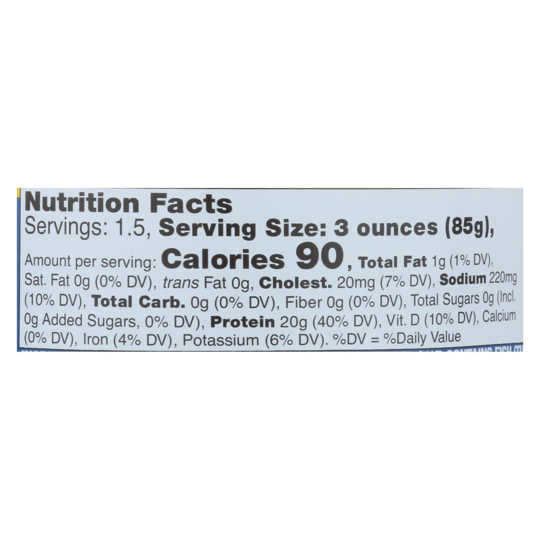 Wild Planet Wild Skipjack Light Tuna - Case Of 12 - 5 Oz. - Maras Green