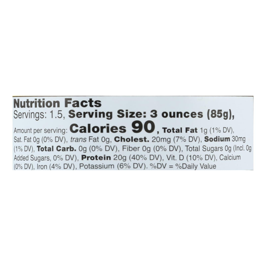 Wild Planet Wild Skipjack Light Tuna - No Salt Added - Case Of 12 - 5 Oz. - Maras Green