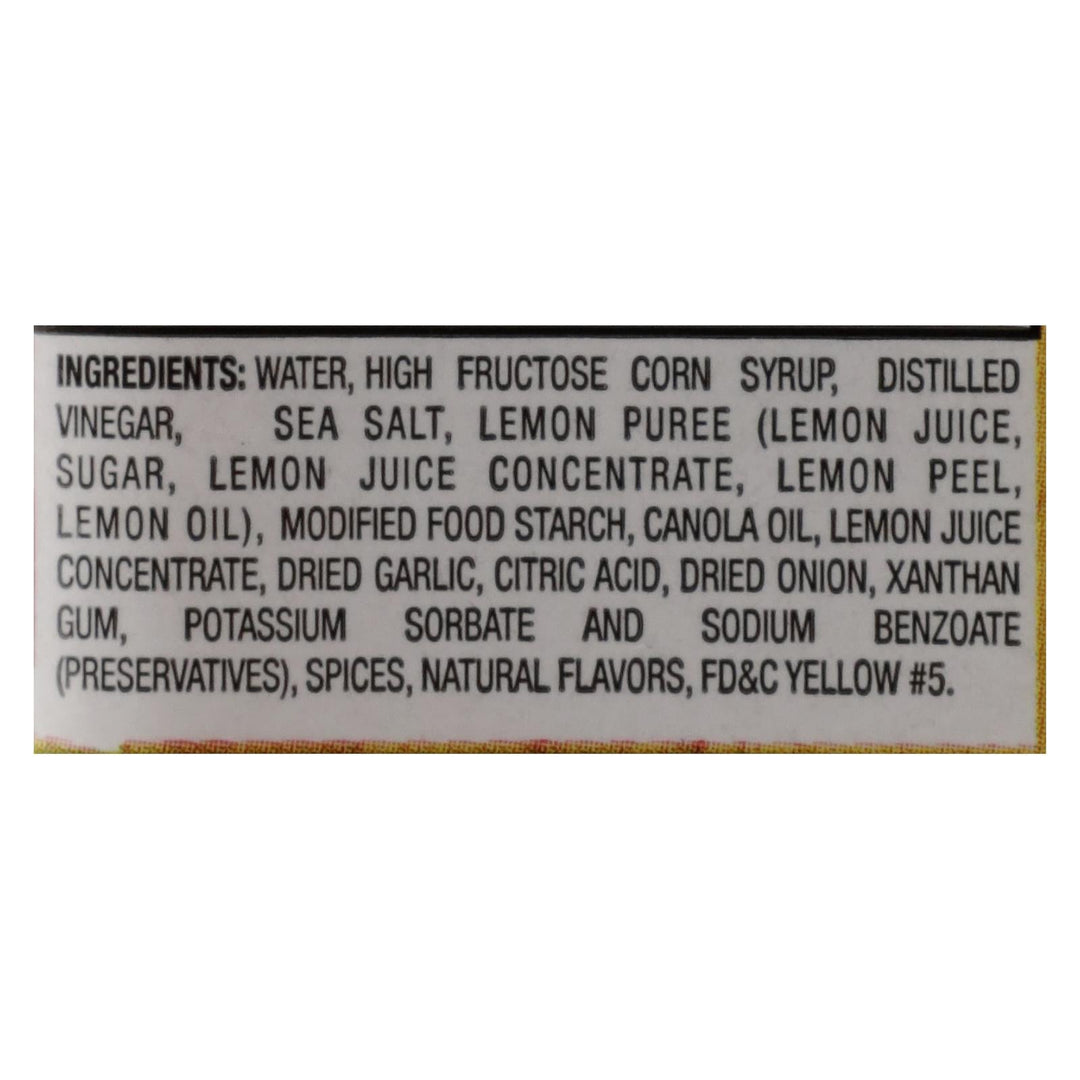 World Harbor Lemon Pepper And Garlic Seafood And Poultry Sauce And Marinade - Case Of 6 - 16 Fl Oz. - Maras Green