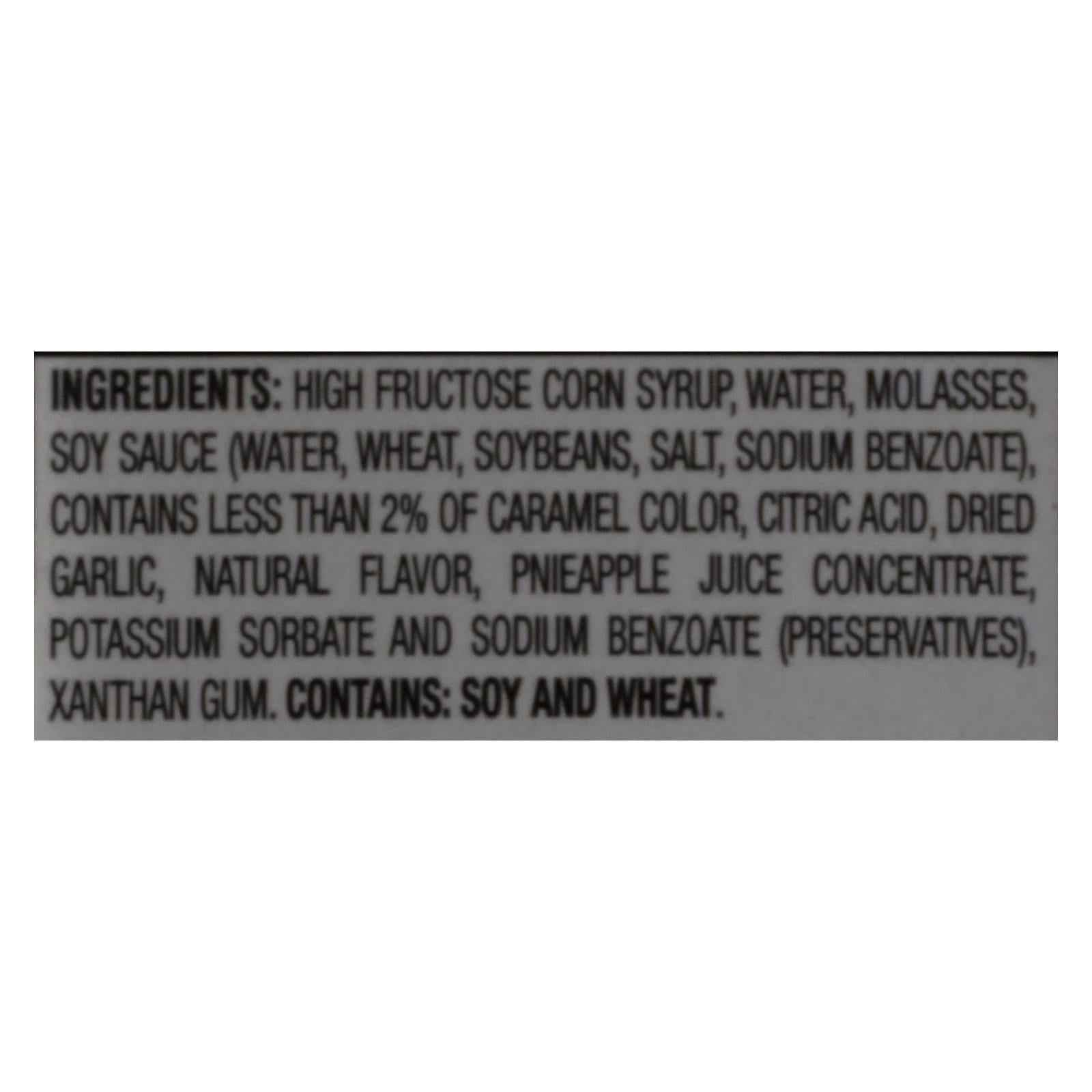 World Harbor Maui Mountain Teriyaki Marinade And Sauce - Case Of 6 - 16 Fl Oz. - Maras Green