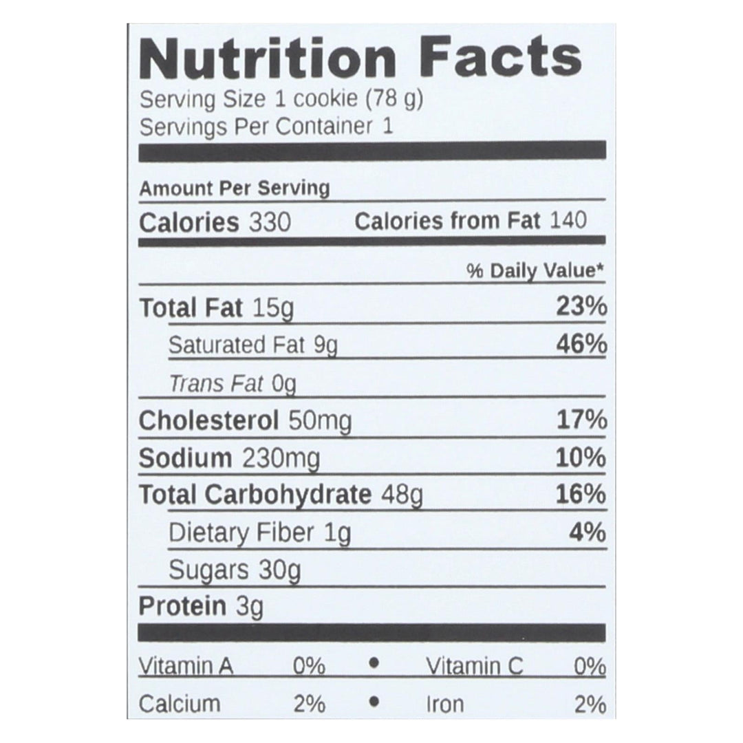 Wow Baking Chocolate Chip - Case Of 12 - 2.75 Oz. - Maras Green