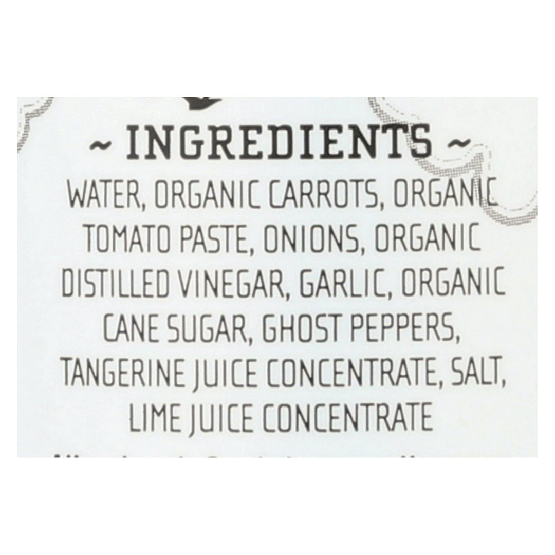 Yellowbird Sauce Ghost Pepper Condiment - Case Of 6 - 9.8 Oz - Maras Green