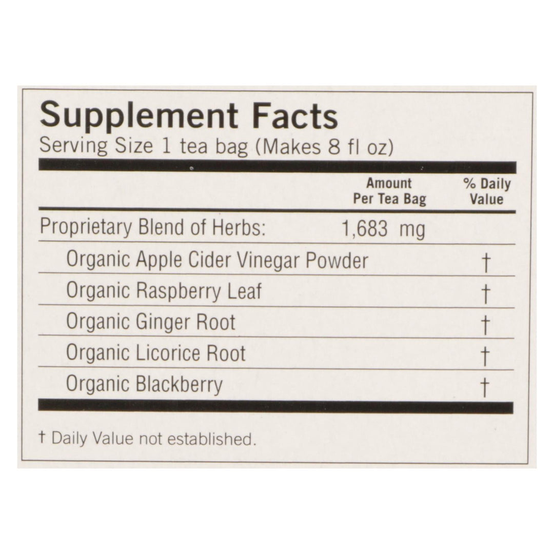 Yogi - Tea Blkbry Apple Digest - Case Of 6 - 16 Bag - Maras Green