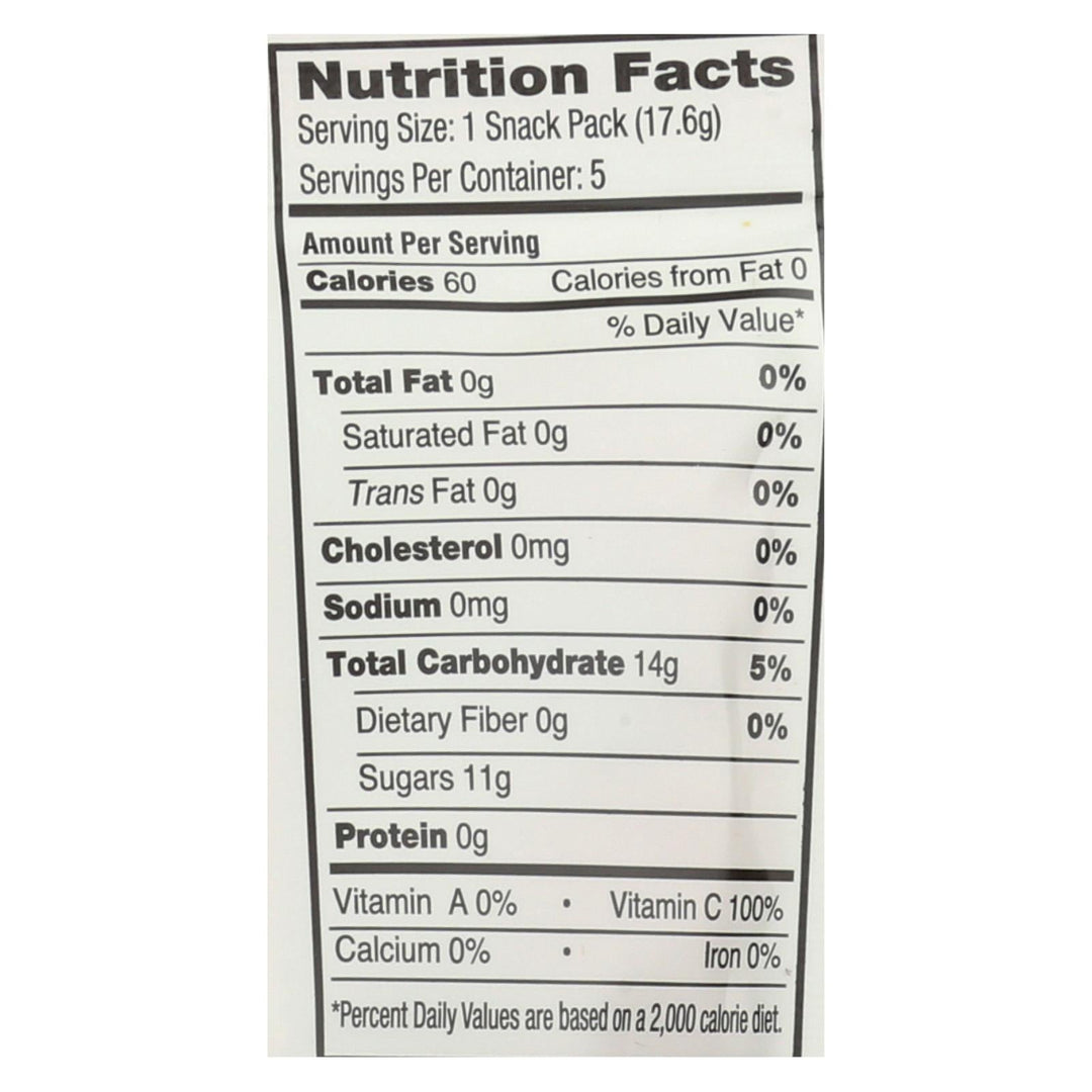 Yumearth Organics Organic - Raspberry - Pineapple - Mango - Case Of 12 - 3.1 Oz. - Maras Green