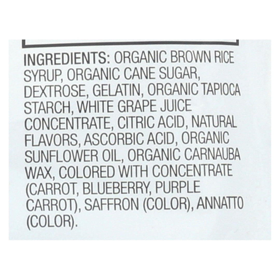 Yummy Earth Organics Gummy Bears - Organic - Snack Pack - .7 Oz - 10 Count - Case Of 12 - Maras Green