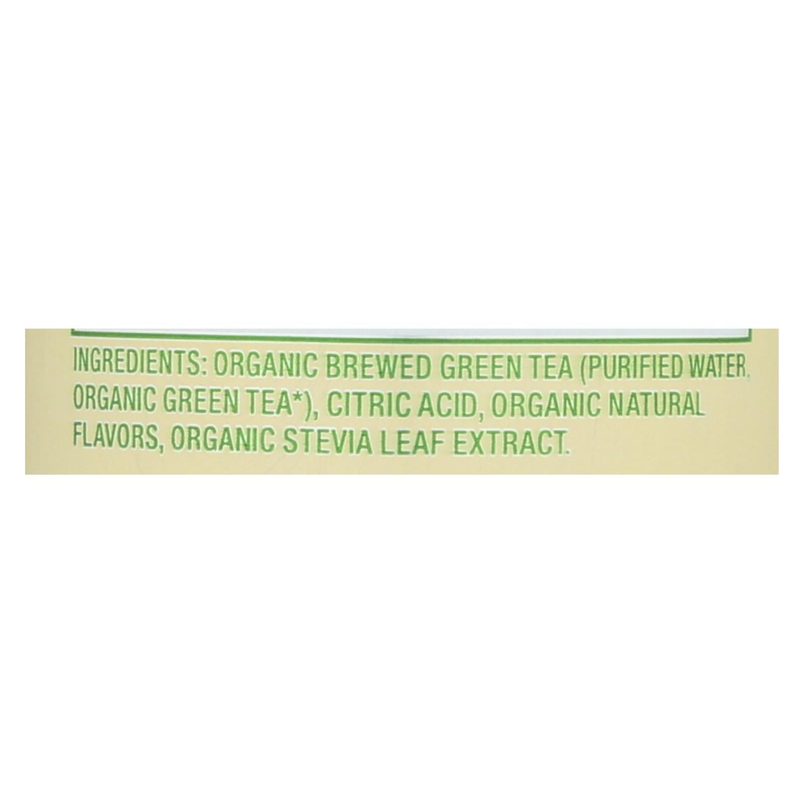 Zevia Sweetened Green Tea - Case Of 12 - 12 Fz - Maras Green