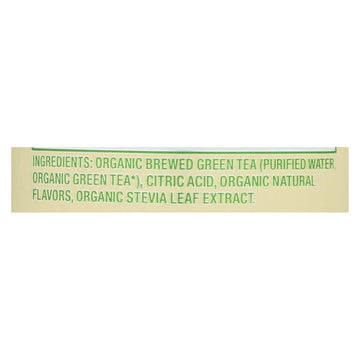 Zevia Sweetened Green Tea - Case Of 12 - 12 Fz - Maras Green