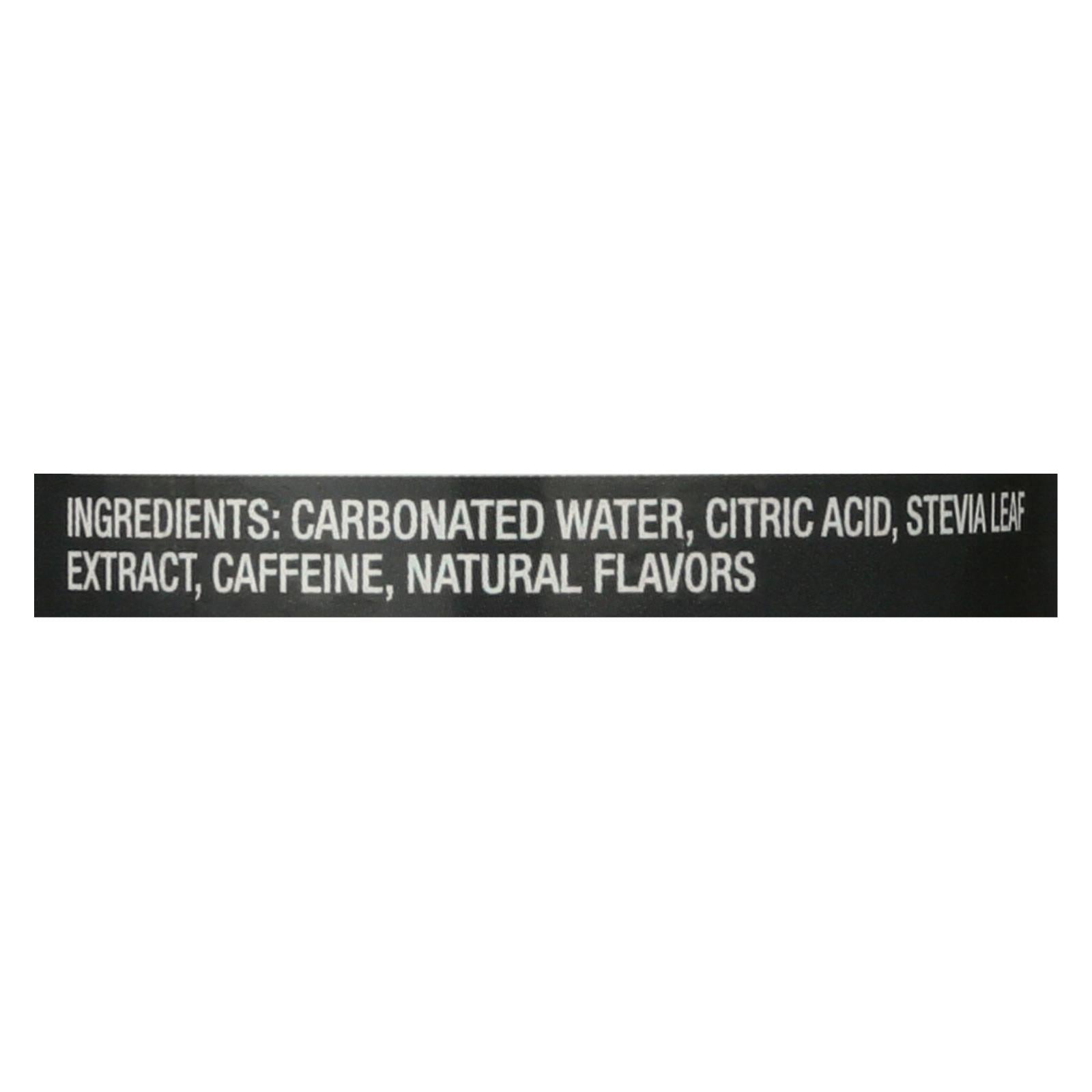 Zevia Zero Calorie Energy Drink - Raspberry/lime - Case Of 12 - 12 Fl Oz - Maras Green