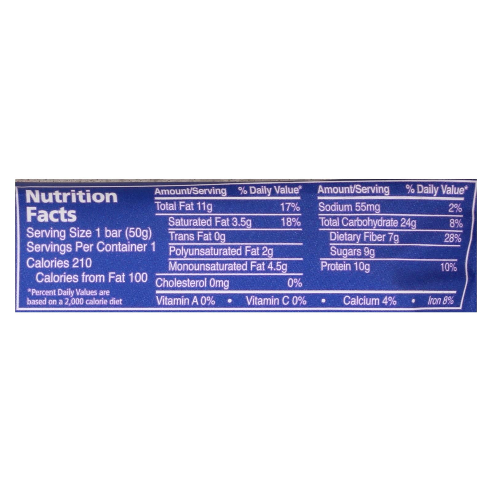 Zing Bars - Nutrition Bar - Dark Chocolate Coconut - 1.76 Oz Bars - Case Of 12 - Maras Green