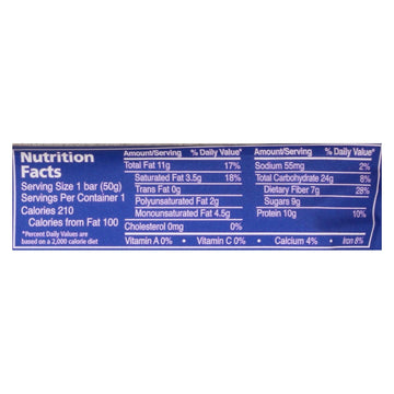 Zing Bars - Nutrition Bar - Dark Chocolate Coconut - 1.76 Oz Bars - Case Of 12 - Maras Green
