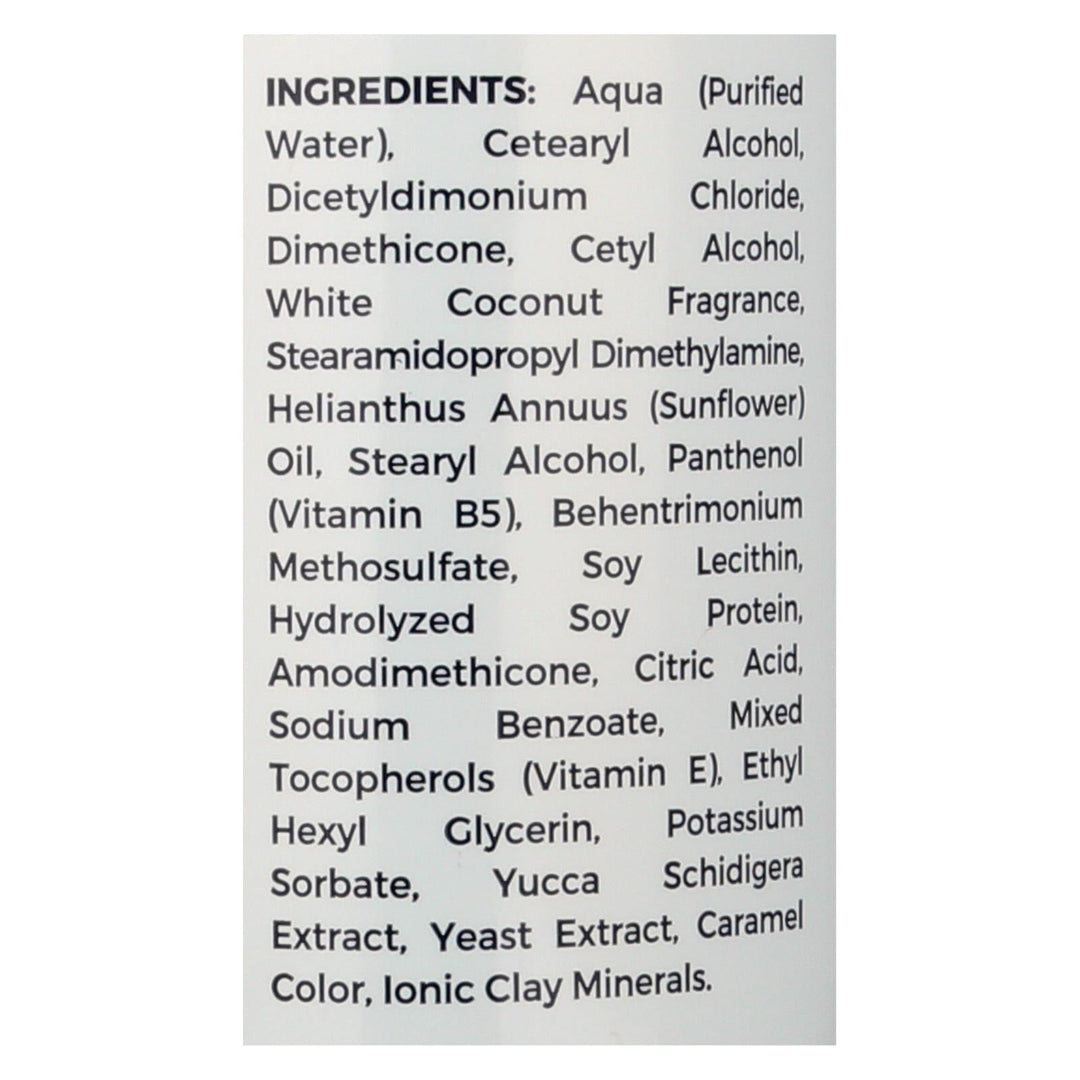 Zion Health Adama Minerals Anti Frizz Conditioner - White Coconut - 16 Fl Oz - Maras Green