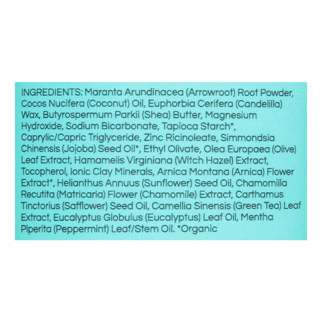 Zion Health - Clydry Deodorant Eucl Mnt/bold - 1 Each - 2.8 Oz - Maras Green