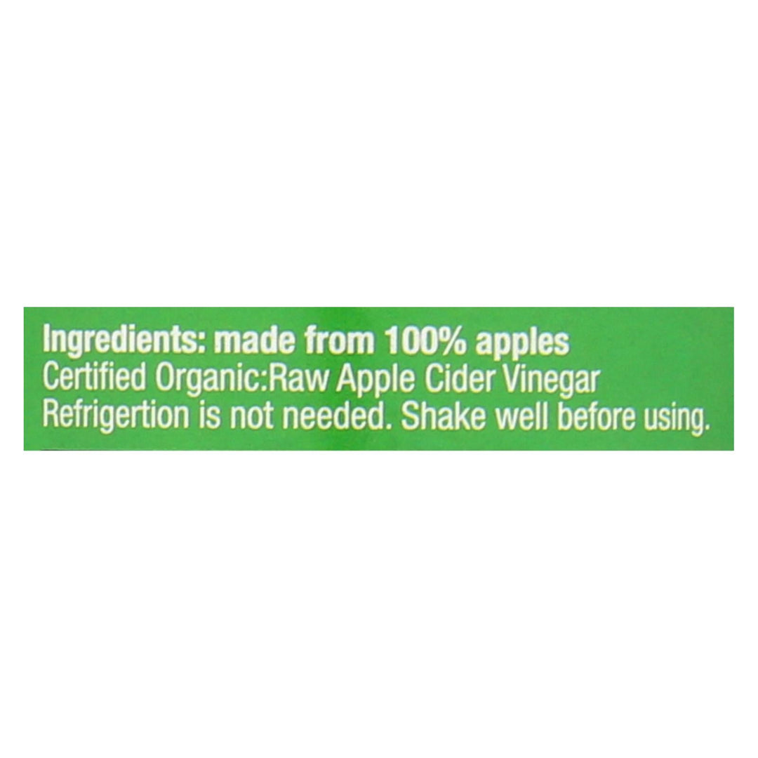 Zoe - Apple Cider Vinegar - Case Of 6 - 17 Fl Oz. - Maras Green