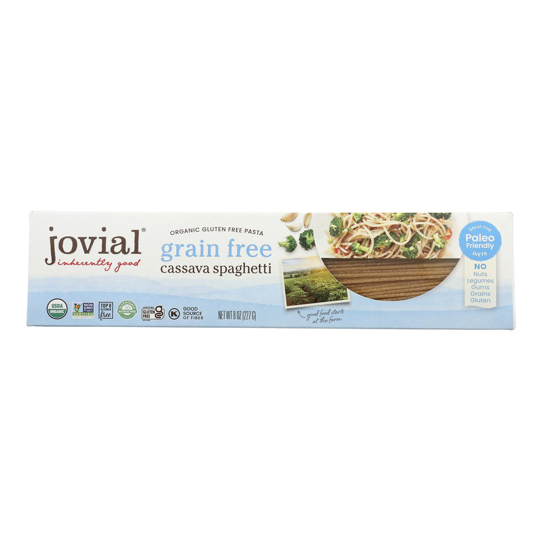 Jovial - Pasta Organic Cassava Spagett - Case Of 12 - 8 Oz - Maras Green