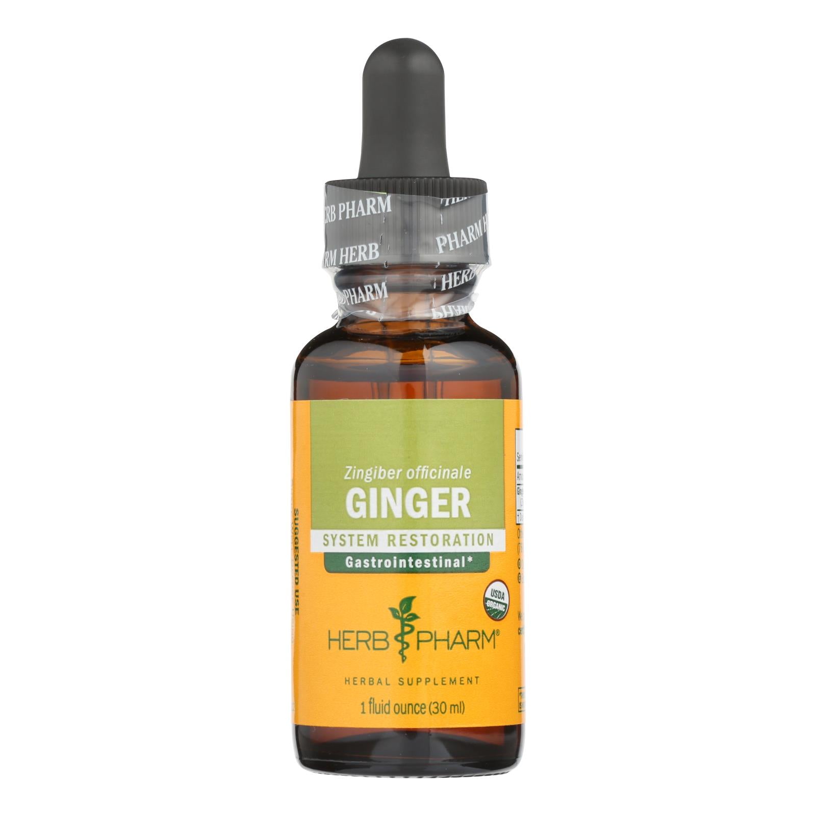 Herb Pharm - Ginger - 1 Each-1 Fz - Maras Green