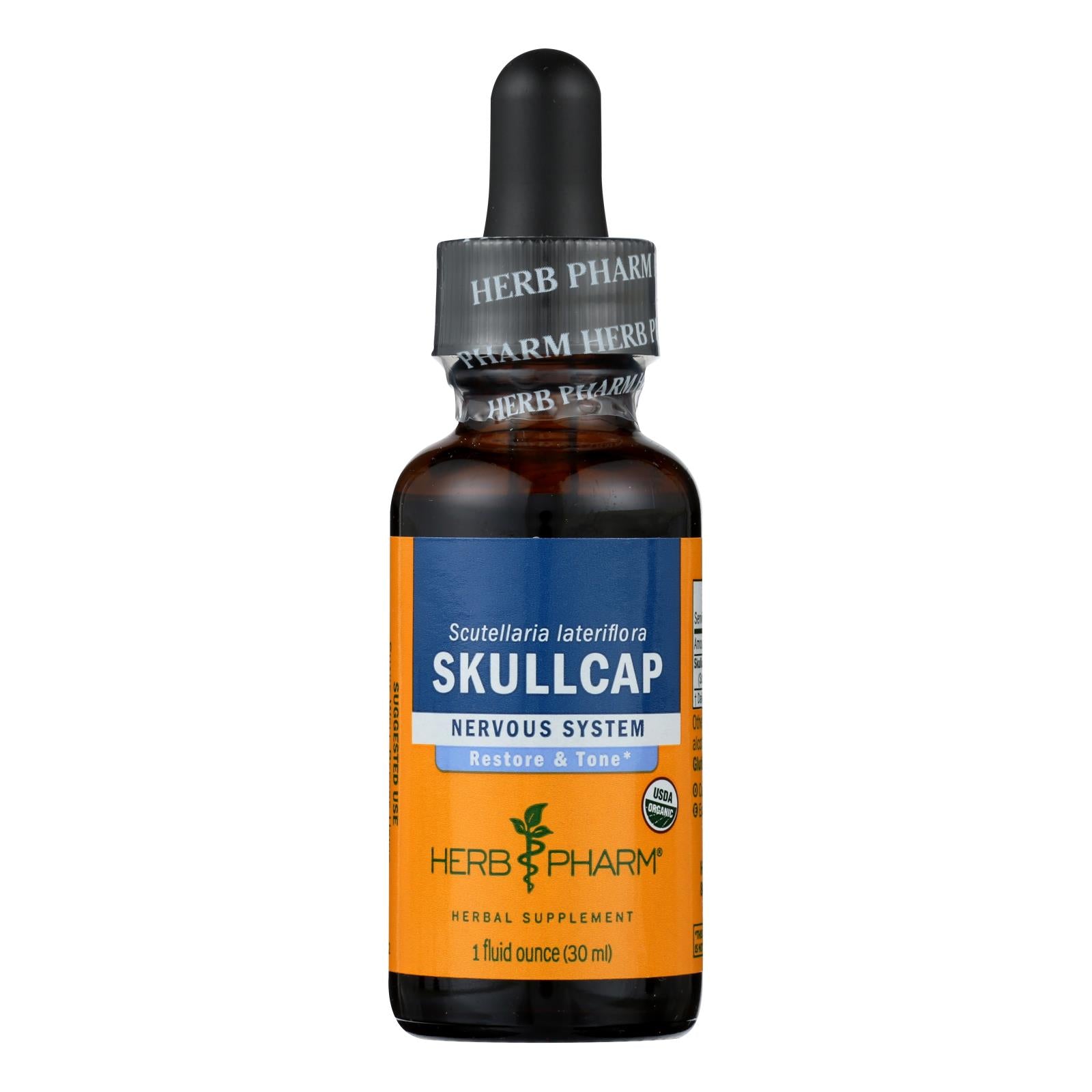 Herb Pharm - Skullcap - 1 Each-1 Fz - Maras Green
