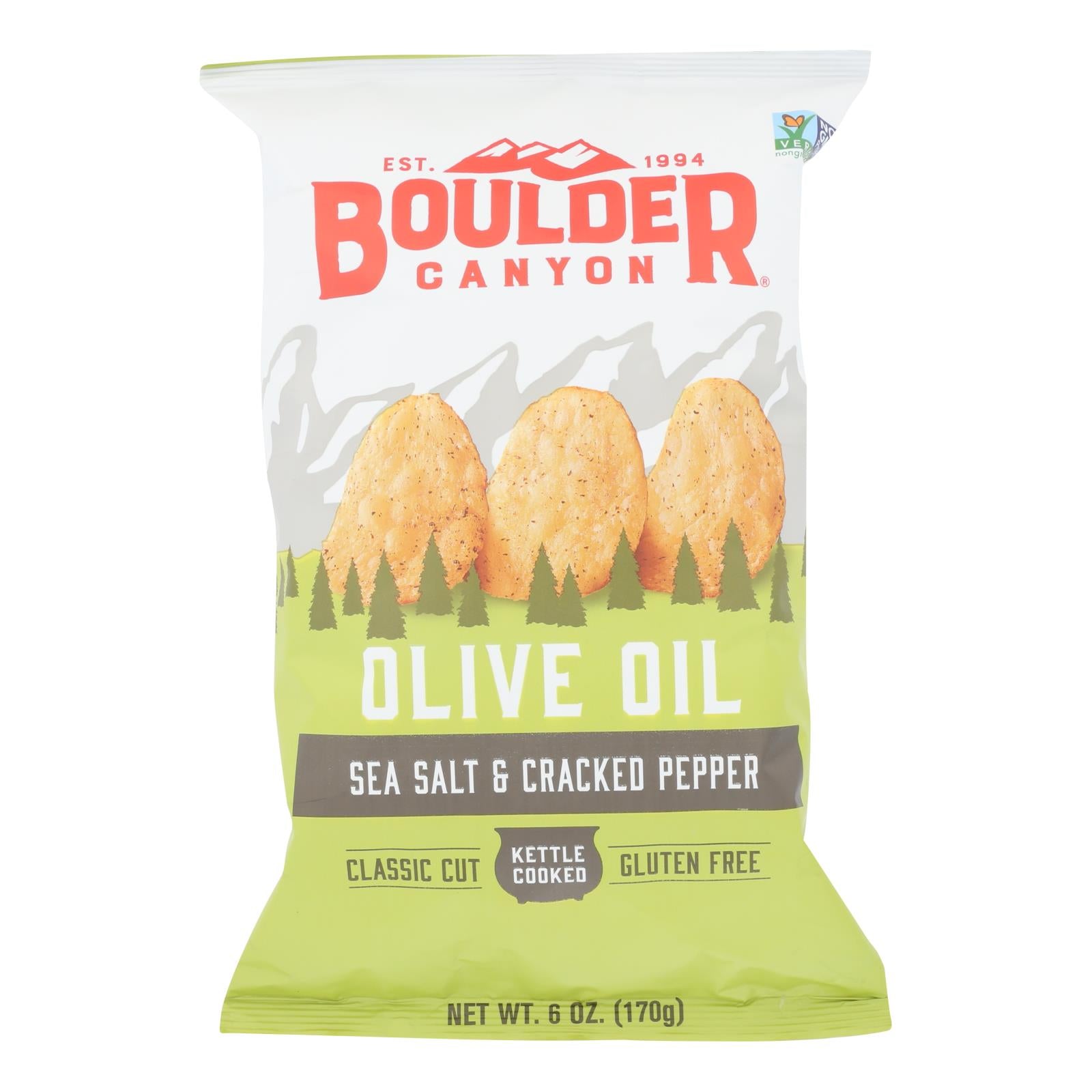 Boulder Canyon Natural Foods - Canyon Olv Oil Ss&pp - Cs Of 12 - 6 Oz - Maras Green