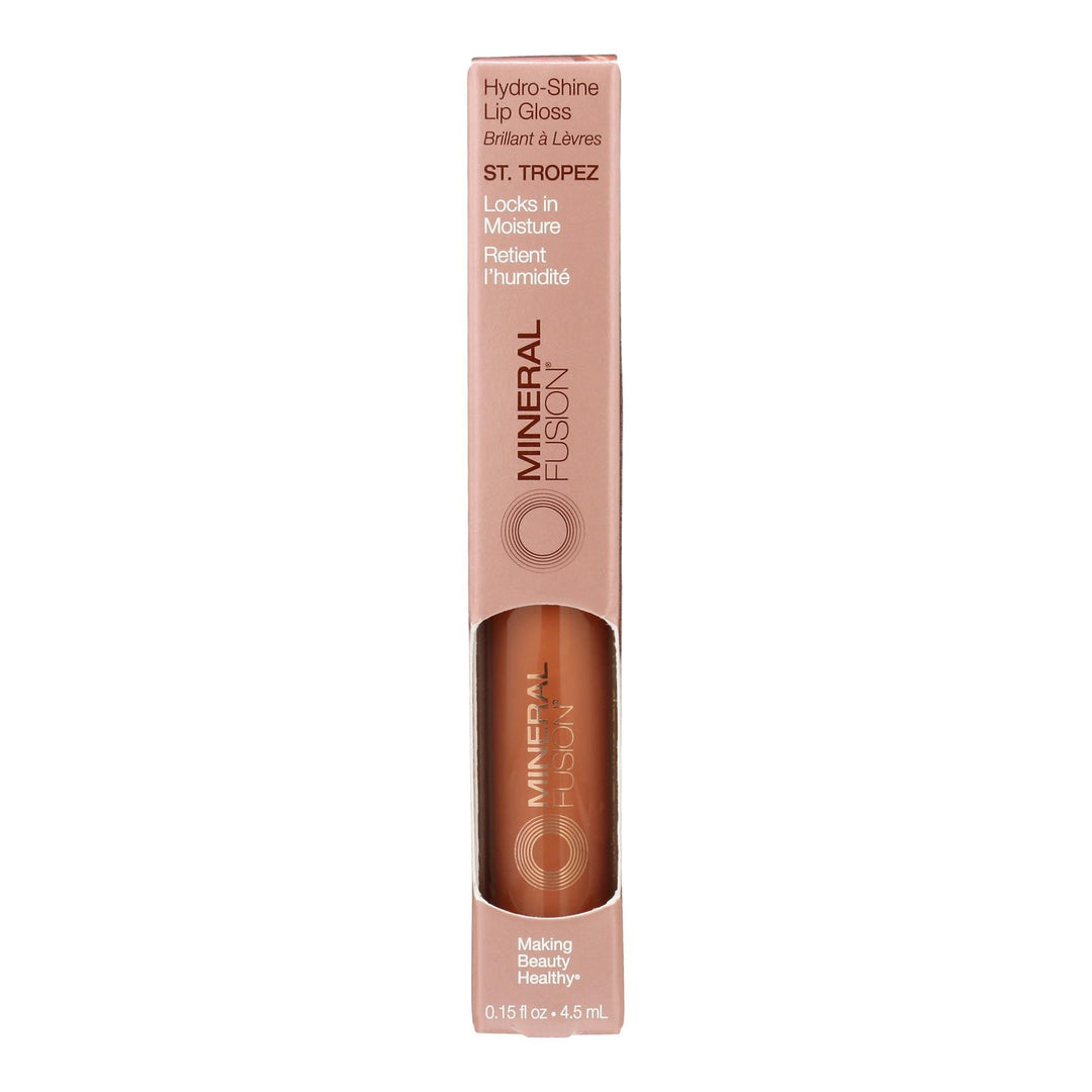 Mineral Fusion - Hydro Shne Lip Gls Sttrop - 1 Each-.15 Fz - Maras Green
