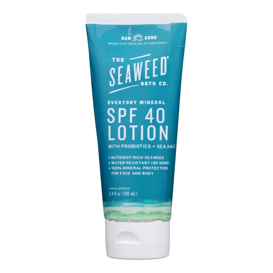 The Seaweed Bath Co - Snscrn Evrydy Mn Spf40 Lt - 1 Each - 3.4 Fz - Maras Green