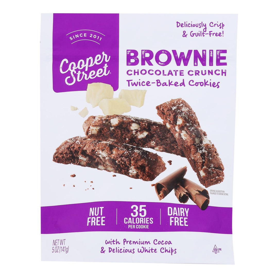Cooper Street - Ckies Brwnie Chocolate Crunch - Case Of 6 - 5 Oz - Maras Green
