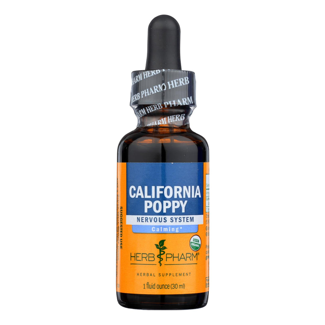 Herb Pharm - California Poppy - 1 Each-1 Fz - Maras Green