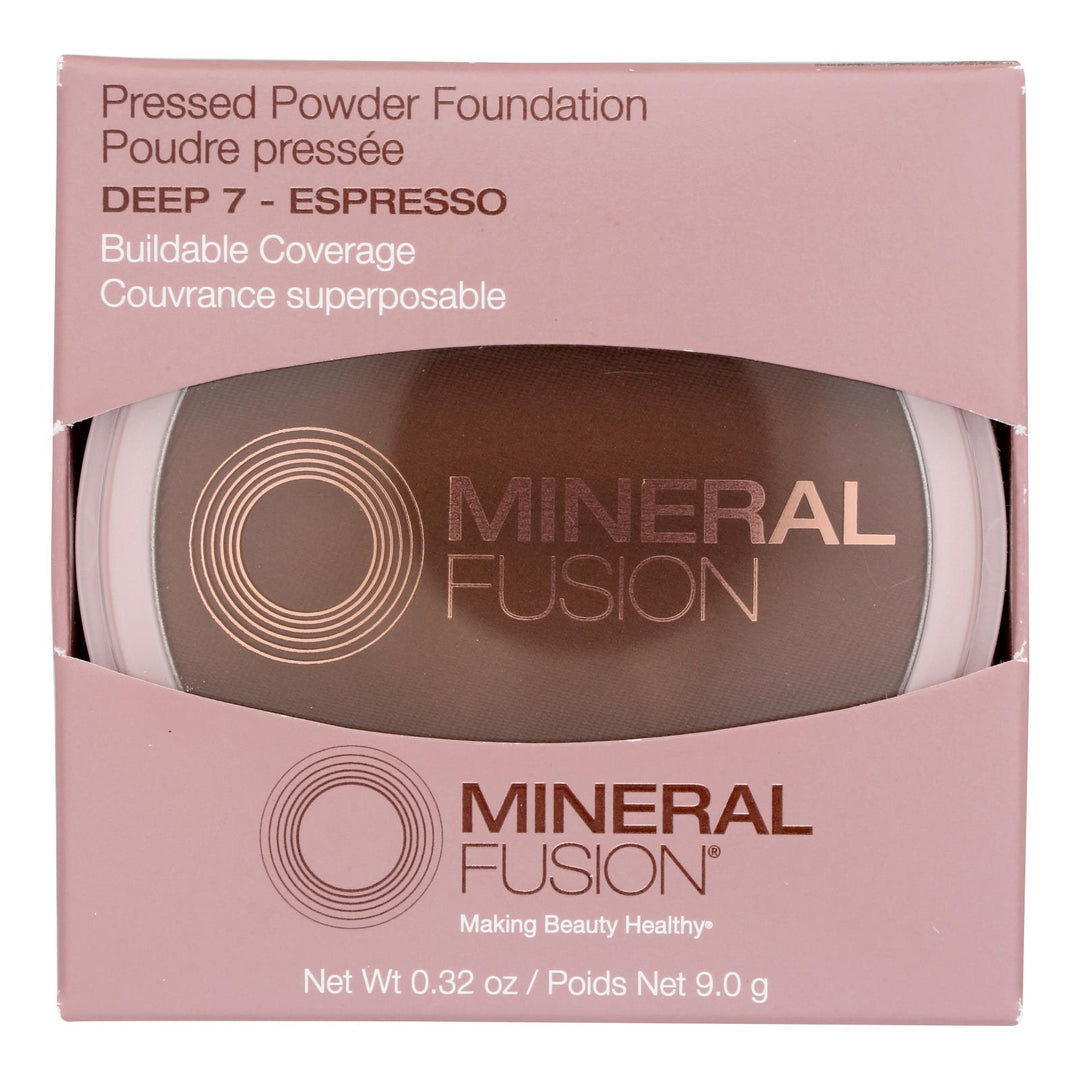 Mineral Fusion - Mkup Pressed Base Deep 7 - 1 Each - .32 Oz - Maras Green
