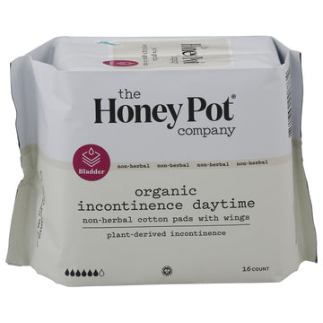 The Honey Pot - Pad Incontinence Day - 1 Each-16 Ct - Maras Green