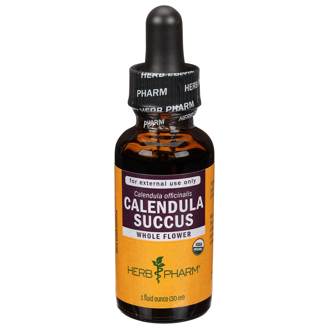 Herb Pharm - Calendula Succus - 1 Each-1 Fz - Maras Green
