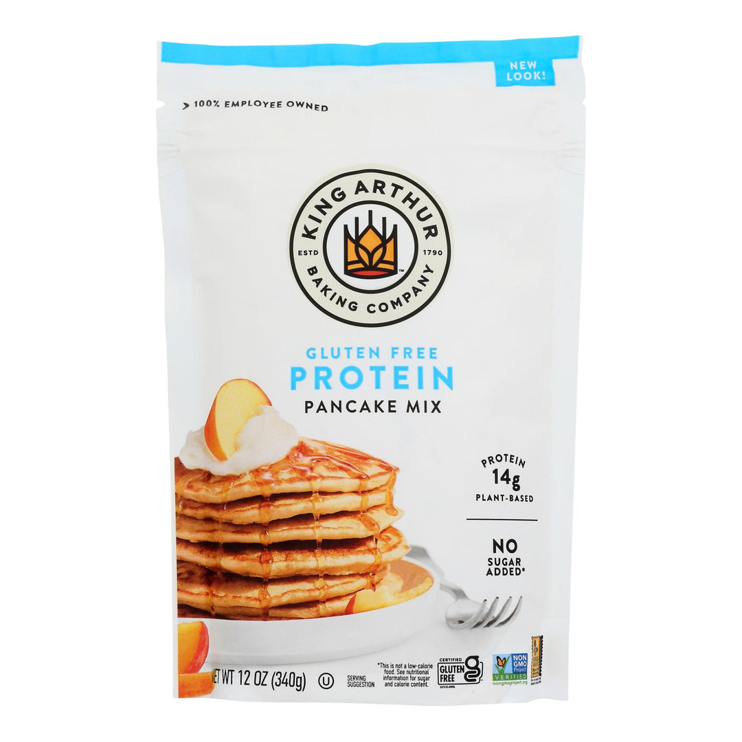 King Arthur Baking Company - Mix Pncake Protein Gluten Free - Case Of 6 - 12 Oz - Maras Green